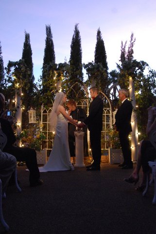 Garden in las vegas wedding