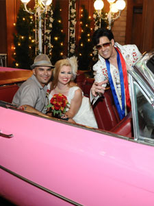 Elvis and The Pink Caddy
