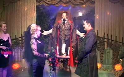 Dracula Halloween Wedding